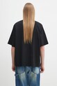 Ρούχα Βαμβακερό μπλουζάκι Marcelo Burlon County Angel Boxy T-Shirt Black Multicol CMAA05AS25JER0021084 μαύρο
