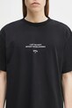Хлопковая футболка Marcelo Burlon Goodbye Quote Basic T-Shirt Black White чёрный CMAA056S25JER0071001