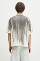 Одяг Бавовняна футболка Marcelo Burlon Fire Heart Spray Boxy T-Shirt Ecru Mediu CMAA05AS25JER0096F06 бежевий