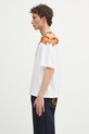 Marcelo Burlon tricou din bumbac Colordust Wings Boxy T-Shirt White Orang CMAA05AS25JER0010120 alb SS25