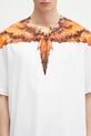 Marcelo Burlon tricou din bumbac Colordust Wings Boxy T-Shirt White Orang alb CMAA05AS25JER0010120