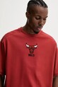 New Era t-shirt bawełniany pomarańczowy 60596461