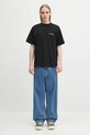No Problemo tricou din bumbac Eau De Problemo SS Tee NP6000503 negru
