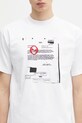 No Problemo t-shirt bawełniany Redacted SS Tee biały NP60001103