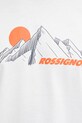 Rossignol tricou din bumbac Waterfall alb RLNMY24