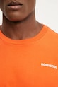 Бавовняна футболка Rossignol Waterfall помаранчевий RLNMY24