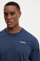 Îmbrăcăminte Rossignol tricou din bumbac Waterfall RLNMY24 bleumarin