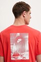 Ρούχα T-shirt κολύμβησης Nike NESSF522 πορτοκαλί
