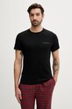 Emporio Armani Underwear t-shirt bawełniany lounge 2-pack bawełna czarny EM000391.AF10800