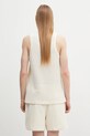 Clothing Wales Bonner cotton t-shirt Groove Tank MS25JE10.CO04.100 beige