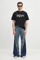 Undercover t-shirt bawełniany C/S UP1E4809 czarny