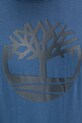 Timberland tricou din bumbac bleumarin TB0A2C2R2881