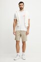 Picture t-shirt in cotone Endako MTS1226 bianco SS25