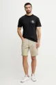 Picture t-shirt bawełniany Ouvea MTS1264 czarny SS25