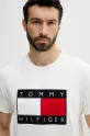 Odzież Tommy Hilfiger t-shirt bawełniany SAILING MN0MN00011 biały