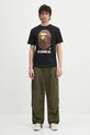 A Bathing Ape t-shirt bawełniany By Bathing Ape 1L30110002 czarny