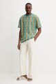 Tričko Drôle de Monsieur Le T-Shirt Mesh G.TS252.PL162.EM tyrkysová SS25