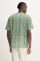 Oblečenie Tričko Drôle de Monsieur Le T-Shirt Mesh G.TS252.PL162.EM tyrkysová