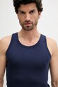 Odzież United Colors of Benetton top bawełniany 3JKF2H002 granatowy