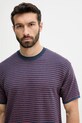 Bavlnené tričko United Colors of Benetton tmavomodrá 1195K109V