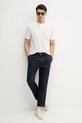 United Colors of Benetton tricou din bumbac 3RL3U10AS bej SS25