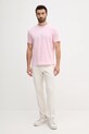 United Colors of Benetton t-shirt bawełniany 3M4WU1088 różowy SS25