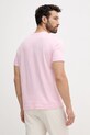 Odzież United Colors of Benetton t-shirt bawełniany 3M4WU1088 różowy
