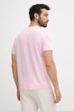 Oblečenie Bavlnené tričko United Colors of Benetton 3M4WU1088 ružová