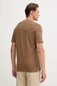Îmbrăcăminte United Colors of Benetton tricou din bumbac 36JGU105U maro