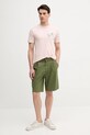 United Colors of Benetton t-shirt bawełniany 3BL0U10AF beżowy SS25