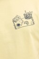 United Colors of Benetton t-shirt bawełniany 3BL0U10AF żółty