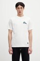 Oblečenie Bavlnené tričko Evisu Totem Daruma Printed SS 2ESHTM5TS1106 biela