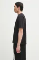 Bavlněné tričko Palm Angels Classic Logo Slim PMAA089C99JER0031001 černá SS25