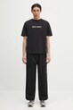 Памучна тениска Palm Angels Classic Logo Slim PMAA089C99JER0031001 черен