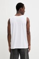 Odzież Levi's t-shirt bawełniany GRAPHIC ROWER TANK A7642 biały