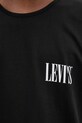 Levi's t-shirt bawełniany GRAPHIC ROWER TANK A7642 czarny