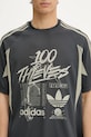 Μπλουζάκι adidas Originals x 100T T T γκρί JM3259