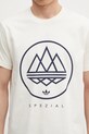 Bavlněné tričko adidas Originals x SPZL MOD Tee béžová JN5441