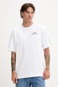 Odzież Karl Kani t-shirt bawełniany PD00005330 biały