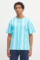 Karl Kani t-shirt bawełniany nadruk niebieski PD00005339