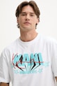 Karl Kani tricou din bumbac alb PD00005354
