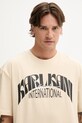 Karl Kani t-shirt bawełniany beżowy PD00005360