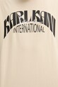 Karl Kani tricou din bumbac PD00005360 bej