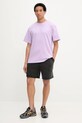 Karl Kani t-shirt bawełniany PD00005361 fioletowy SS25