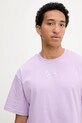 Karl Kani t-shirt bawełniany fioletowy PD00005361