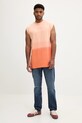 Karl Kani tricou din bumbac PD00005365 portocaliu SS25