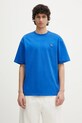 Ader Error tricou Apparel-Top uni albastru BO42FYTS0101BL