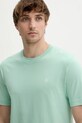 Odzież Marc O'Polo t-shirt bawełniany 524201251054 zielony