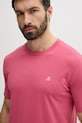 Odzież Marc O'Polo t-shirt bawełniany 524201251054 różowy