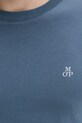 Marc O'Polo t-shirt bawełniany 524201251054 niebieski